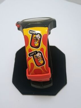 Homer Simpson Grillin' Burger  Watch The Simpsons 2002 *NEEDS Battery